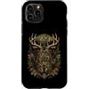 Funny Hunting Back To School Deer Huntin Custodia per iPhone 11 Pro Hunting Back To School - Zaino mimetico per studenti e cacciatori di cervi