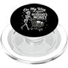 Funny Sarcastic Gifts For Wives Mom From Divertente sulla mia strada per spendere i regali dei soldi del marito per la moglie idea PopSockets PopGrip per MagSafe