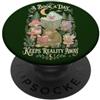 Fantasy Reading Escape Fantasy Book Lover Lettura Citazione Cottagecore Reader PopSockets PopGrip Adesivo
