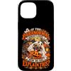 Nomad Tides & Pines Spooky Pet Custodia per iPhone 15 Ghost Pug Paranormale Divertente Halloween Autunno Estetica