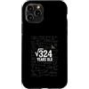 Math Birthday Gifts Custodia per iPhone 11 Pro 18 ° compleanno matematica radice quadrata 324 divertente nerd
