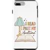 Autumn Reading Club Custodia per iPhone 7 Plus/8 Plus I Read Past My Bedtime Bookworm Reader Librarian Retro
