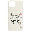 ENGAGEMENT WEDDING HONEYMOON MARRIED HEA Custodia per iPhone 14 Plus Matrimonio italiano, Mamma dello Sposo