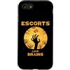 Halloween Escort Tees Custodia per iPhone SE (2020) / 7/8 Escort Love Brains Halloween