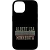 Minnesota born and Minnesota apparel Custodia per iPhone 14 Retrò Albert Lea Minnesota