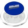 Rayados de Monterrey - Strisce e stemma da calcio PopSockets PopGrip per MagSafe