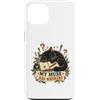 Whisker & Ink Works Custodia per iPhone 13 My Muse Has Whiskers - Maglietta divertente per amanti della poesia con gatti
