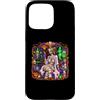 Halloween Glam Retro Vintage Comics Pop Custodia per iPhone 15 Pro Max Doctor MD Egpytian Mummy Spaventoso Medico Haunted Horror Donne