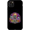 Halloween Glam Retro Vintage Comics Pop Custodia per iPhone 11 Pro Max Frenchie Zombie Bulldog Francese Ghoul, Spettrale, Orrore Spaventoso