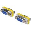 DIGITUS D-Sub 9 Gender Changer - Adattatore - Connettore da femmina a femmina a 9 poli - RS-232 - RS-485 - TTL - Custodia in metallo