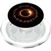 Europe Africa Total Solar Eclipse 2.8.20 Total Solar Eclipse 2.8.2027 Spagna Marocco Egitto Tasca PopSockets PopGrip per MagSafe