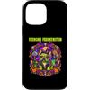 Halloween Glam Retro Vintage Comics Pop Custodia per iPhone 13 Pro Max Frenchie Frankenstein Bulldog Francese Mostro Spettrale Horror