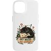 Whisker & Ink Works Custodia per iPhone 14 My Muse Has Whiskers - Maglietta divertente per amanti della poesia con gatti