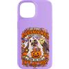 Nomad Tides & Pines Spooky Pet Custodia per iPhone 15 Ghost Pug Paranormale Divertente Halloween Autunno Estetica