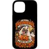 Nomad Tides & Pines Spooky Pet Custodia per iPhone 15 Ghost Pug Paranormale Divertente Halloween Autunno Estetica