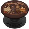 Halloween in October Divertente Halloween Pollo Costume Pulcino O scherzetto PopSockets PopGrip Adesivo