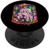 Halloween Glam Retro Vintage Comics Pop Doctor MD, mummia egiziana spaventosa e maledetta, da uomo PopSockets PopGrip Adesivo