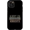 Minnesota born and Minnesota apparel Custodia per iPhone 11 Pro Retrò Albert Lea Minnesota