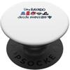 Rayados CF Monterrey Soy Rayado da Morrillo PopSockets PopGrip Adesivo