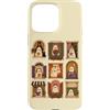 Cute Ghost Halloween Custodia per iPhone 15 Pro Max Carino Ghost Halloween Windows Autunno Coffee Reader