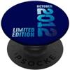 Birth Since Month October 2012 Retro Vin Da ottobre 2012 Anno 2012 Retro 2012 Vintage Edizione 2012 PopSockets PopGrip Adesivo