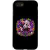 Halloween Glam Retro Vintage Comics Pop Custodia per iPhone SE (2020) / 7/8 Vampire DJ House Trap Club Dance Musica Spettrale Spaventoso Clubbing