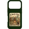 Bookish Reader | Vintage Aesthetic Book Custodia per iPhone 17 Pro Prenota Amante Lettura Fantasy Campfire Citazione