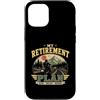 Motorcycle Retirement Gifts Custodia per iPhone 12/12 Pro Il mio piano pensionistico Motociclista Motociclista Umorismo