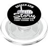 Broken Arm Recovery Get Well Soon Gifts Broken Arm Story Versione normale $10 Versione divertente $20 PopSockets PopGrip per MagSafe