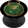 Marvel PopSockets Marvel Loki Series Icon PopGrip: Impugnatura per Telefoni Cellulari e Tablet Intercambiabile