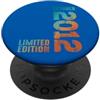 Since Month October Retro Vintage Year 2 Fantastica edizione limitata Ottobre 2012 Retro 2012 Vintage 2012 PopSockets PopGrip Adesivo