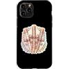 Preppy Leopard Pencil Bow Coquette Teach Custodia per iPhone 11 Pro Preppy Leopard Pencil Bow Coquette Teacher torna a scuola