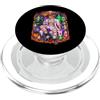 Halloween Glam Retro Vintage Comics Pop Doctor MD, mummia egiziana spaventosa e maledetta, da uomo PopSockets PopGrip per MagSafe