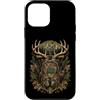 Funny Hunting Back To School Deer Huntin Custodia per iPhone 12 mini Hunting Back To School - Zaino mimetico per studenti e cacciatori di cervi