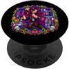 Halloween Glam Retro Vintage Comics Pop Dialisi Tech Nefrologia Emodialisi Spettrale Spaventoso Diavolo PopSockets PopGrip Adesivo