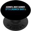 First Day Of Boating Season Spring Launc Giorno di lancio della barca Primo Splash Boating Season Opener Primavera PopSockets PopGrip Adesivo