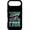 Motorcycle Rider Humor Gifts Custodia per iPhone Air Metti qualcosa di eccitante tra le mie gambe moto