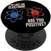 SCIENCE EDUCATION SMART NERD STEM HUMOR Ho perso un divertente gioco di chimica fisica elettronica PopSockets PopGrip Adesivo