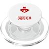 Intrusione cibernetica logica e agente s Codice Svelato Hacker Spia Umorismo Programmatore PopSockets PopGrip per MagSafe
