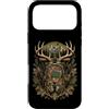Funny Hunting Back To School Deer Huntin Custodia per iPhone 17 Pro Max Hunting Back To School - Zaino mimetico per studenti e cacciatori di cervi