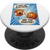 SCIENCE EDUCATION SMART NERD STEM HUMOR SCIENZA DIVERTENTE ZOOM GRAFICA LUMINOSA HO PERSO UN ELETTRONE PopSockets PopGrip Adesivo
