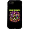 Halloween Glam Retro Vintage Comics Pop Custodia per iPhone SE (2020) / 7/8 Frenchie Frankenstein Bulldog Francese Mostro Spettrale Horror