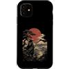 Sushi Techwear Tokyo Noodles Japanese St Custodia per iPhone 11 Otaku Kawaii Anime Manga Samurai Ramen Y2K Cyberpunk Japan