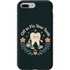 Dental Office Life Custodia per iPhone 7 Plus/8 Plus Divertente dentista assistente dentale fuori per riparare i denti
