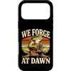Frog Lover Blacksmith Forging Custodia per iPhone 17 Pro Max Forgiamo All'alba Frog Fabbro Forgiatura