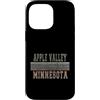 Minnesota born and Minnesota apparel Custodia per iPhone 14 Pro Max Retrò Apple Valley Minnesota