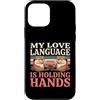 Otter Lover Holding Hands Custodia per iPhone 12 mini Il mio linguaggio damore si tiene per mano coppia lontra