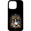 Vintage Thrifting and Cottagecore Aesthe Custodia per iPhone 15 Pro Max Portami al negozio dell'usato, simpatica oca in stile vintage