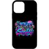 Sendai souvenir & Co. Custodia per iPhone 12 mini Ricordo dello skyline della città di Sendai - Graffiti