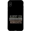 Minnesota born and Minnesota apparel Custodia per iPhone XS Max Retrò Albert Lea Minnesota